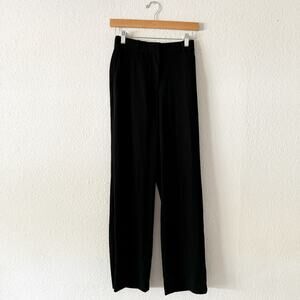 Aritzia Babaton Black Trouser Pants womens 0 minimalist office work quiet luxury